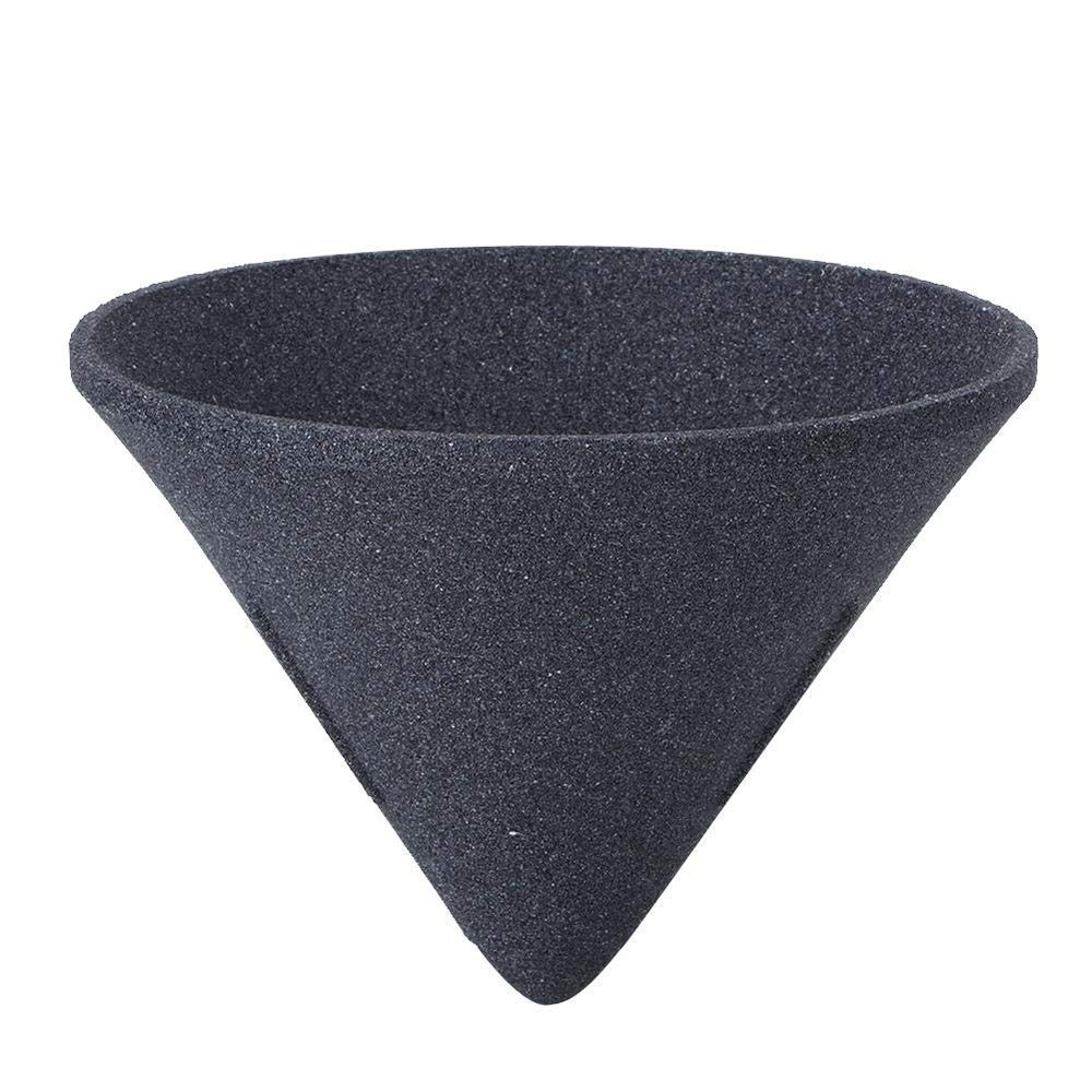 Cone Shape Coffee Filter Alumina Ore Coffee Dripper Filter, Pour 1-4 Cups Ceramic Over Coffee Dripper For Home & Office Coffee Lovers and Baristas