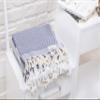 Bersuse 100% Cotton Ventura Bathroom Hand Towels - Turkish Towels, Absorbent Soft Gentle Quick-Drying Cotton - Hair, Face, Hand, Kitchen Tea Towel - 23x39 Inches, Dark Blue (Set of 12) view 4