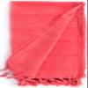 Bersuse Beach Towels Peshtemal Turkish Towels Troy Collection Premium Turkish Beach Towel - Premium Cotton Beach Towel, 100% Cotton, Quick-Dry, Sand-Free, Lightweight 37x70 Inches, Coral (Set of 6) view 1