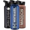 Graduation Gifts, Water Bottle Personalized with Straw Lid - 40 oz - Royal | Custom Water Bottle w Text - Insulated Double Wall - High School, College, Class of 2025 | 9 Color - Congrats Grad view 1