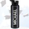 Graduation Gifts, Water Bottle Personalized with Straw Lid - 40 oz - Black | Custom Water Bottle w Text - Insulated Double Wall - High School, College, Class of 2025 | 9 Color - Congrats Grad view 4