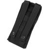 MH GLOBAL MOLLE Tactical Radio Pouch Left or Right Antenna PALS - Black view 2