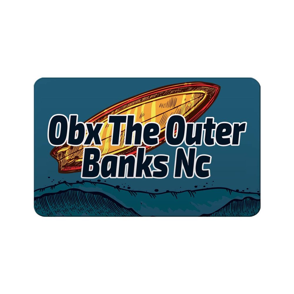 Makoroni - Obx The Outer Banks Nc Surfing Beach Des#2 Refrigerator Wall Magnet 2.75x3.5 inc