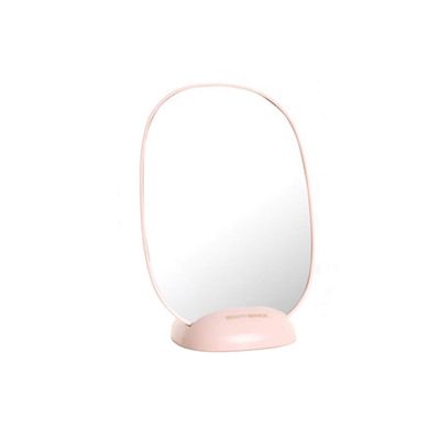 Bright Mirrors Portable Makeup Mirrors, Creativity Handheld Beauty Mirrors Dorm Room Bedroom Vertical Dressing Table Mirrors 360  Spin Mirrors Makeup and Mirrors (Color : B, Size : 1521.5CM)