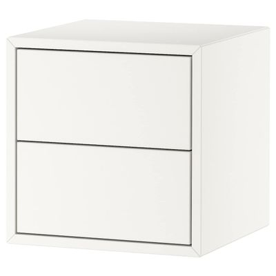 Ikea Eket Cabinet with 2 Drawers White 13 3/4x13 3/4x13 3/4 304.289.15