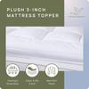 Soft & Cooling Pillow Top Mattress Topper California King with 300TC Cotton Cover, Extra Thick Plush Bed Topper for Back Pain, Overfilled Mattress Pad Cover for Firm Mattress, Fit to 6-22 Mattress. view 2