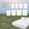 Soft & Cooling Pillow Top Mattress Topper California King with 300TC Cotton Cover, Extra Thick Plush Bed Topper for Back Pain, Overfilled Mattress Pad Cover for Firm Mattress, Fit to 6-22 Mattress. view 4