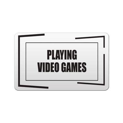 Makoroni - PLAYING VIDEO GAMES Hobby Refrigerator Wall Magnet 2.75x3.5 inc Des#97
