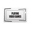 Makoroni - PLAYING VIDEO GAMES Hobby Refrigerator Wall Magnet 2.75x3.5 inc Des#97 view 1