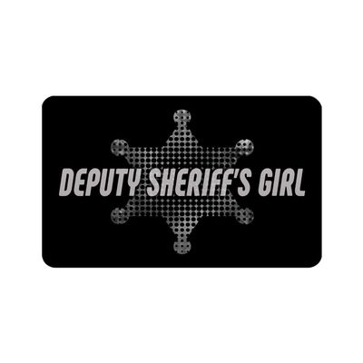 Makoroni - DEPUTY SHERIFF'S GIRL Police Refrigerator Wall Magnet 2.75x3.5 inc Des#50