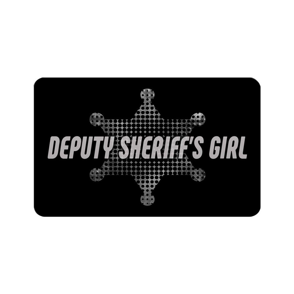 Makoroni - DEPUTY SHERIFF'S GIRL Police Refrigerator Wall Magnet 2.75x3.5 inc Des#50