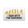 Makoroni - I RUN WITH THE KENYANS Run Runner Refrigerator Wall Magnet 2.75x3.5 inc Des#76 view 1