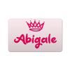 Makoroni - Abigale Female and Girl Name Name Refrigerator Wall Magnet 2.75x3.5 inc view 1