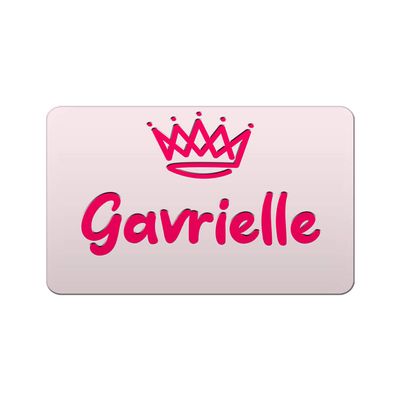 Makoroni - Gavrielle Female and Girl Name Name Refrigerator Wall Magnet 2.75x3.5 inc