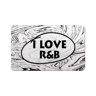 Makoroni - I LOVE R&B Africa Des#1 Refrigerator Wall Magnet 2.75x3.5 inc