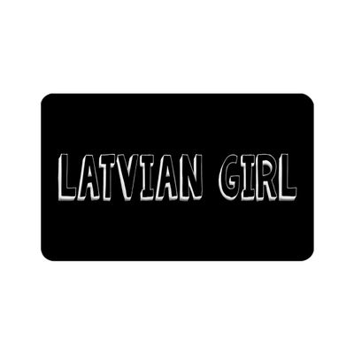 Makoroni - LATVIAN GIRL Refrigerator Wall Magnet 2.75x3.5 inc Des#48