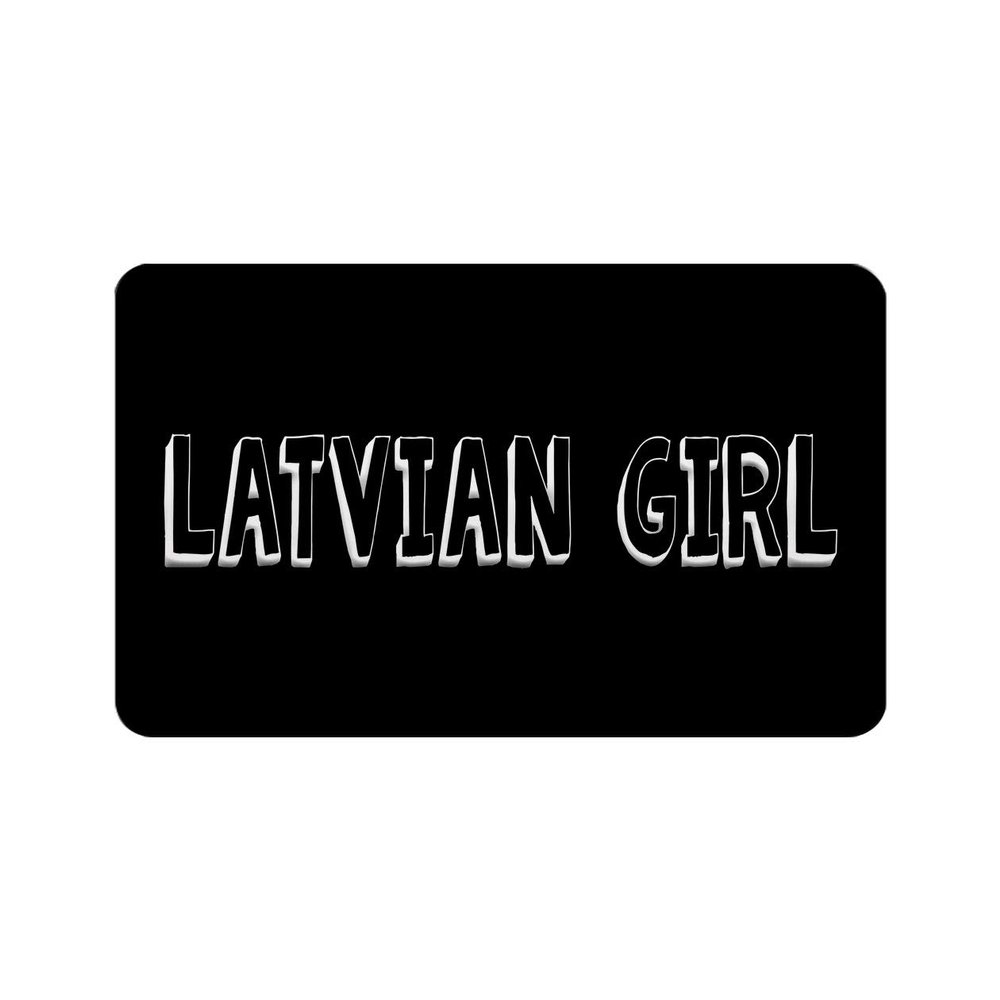 Makoroni - LATVIAN GIRL Refrigerator Wall Magnet 2.75x3.5 inc Des#48