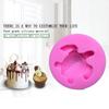 KuuGuu 6 PACK Sea Turtle Silicone Molds 3D Turtle Candy Fondant Mold Tortoise Chocolate Making Mould Cute Marine Animals Mold for Desserts DIY Baking Candy Cake Muffin Bread Decoration Tools Pink view 4