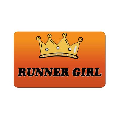 Makoroni - RUNNER GIRL Princess Des#3 Refrigerator Wall Magnet 2.75x3.5 inc