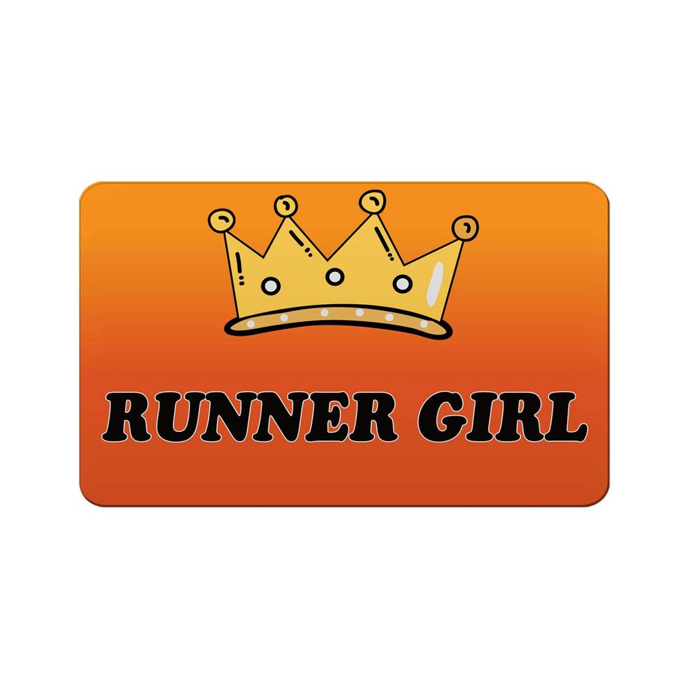 Makoroni - RUNNER GIRL Princess Des#3 Refrigerator Wall Magnet 2.75x3.5 inc