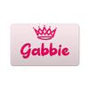 Makoroni - Gabbie Female and Girl Name Name Refrigerator Wall Magnet 2.75x3.5 inc view 1