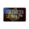 Makoroni - FIREFIGHTER MOM Firefighter Fireman Des#2 Refrigerator Wall Magnet 2.75x3.5 inc view 1