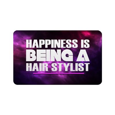 Makoroni - HAPPINESS IS BEING A HAIR STYLIST Refrigerator Wall Magnet 2.75x3.5 inc Des#57