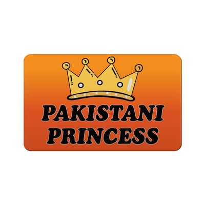 Makoroni - PAKISTANI PRINCESS Princess Des#3 Refrigerator Wall Magnet 2.75x3.5 inc