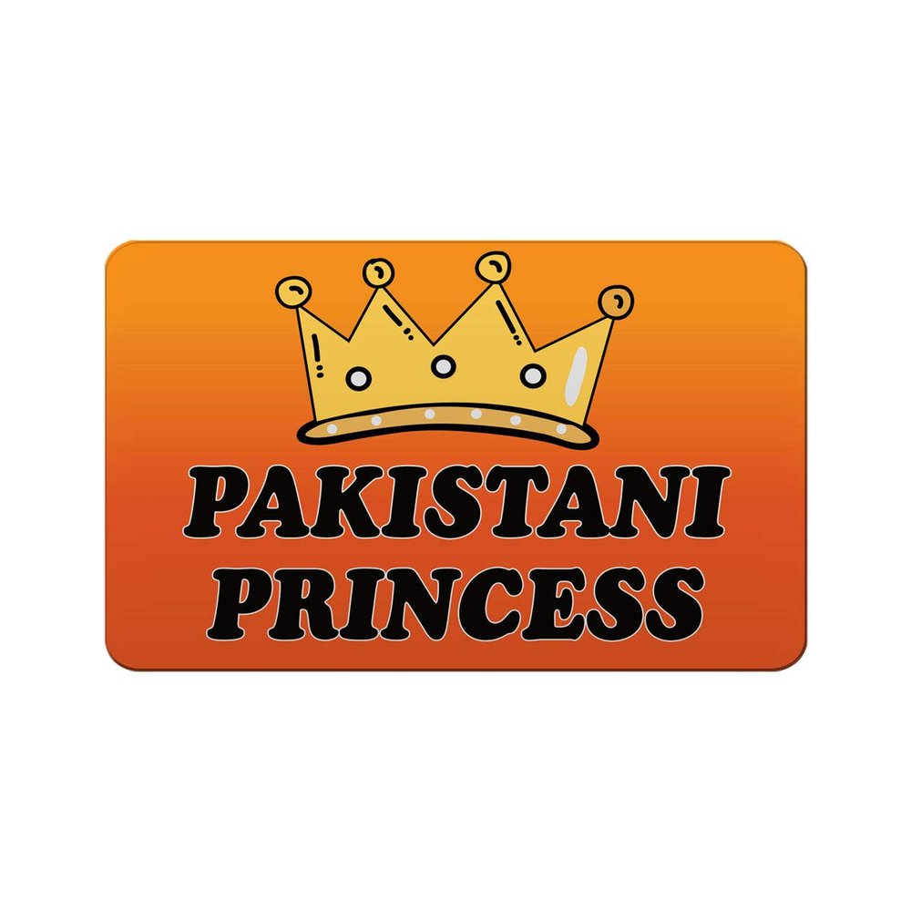 Makoroni - PAKISTANI PRINCESS Princess Des#3 Refrigerator Wall Magnet 2.75x3.5 inc