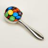 4.5" Nickel-Plated Westwood Non-Tarnish Coffee Scoop view 2