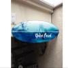 5' wall hanging surf board surfboard decor hawaiian beach surfing beach decor view 1