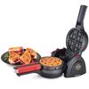 Presto 03512 Stuffler Stuffed Waffle Maker, Belgian, Large, Black view 1