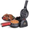 Presto 03512 Stuffler Stuffed Waffle Maker, Belgian, Large, Black view 2