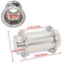 OLJF Time Capsule Anti-Corrosion Stainless Steel Waterproof Container/Storage Future Gift Storage Container Durable Lock,820cm/7.3inch view 2