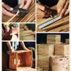 Egg Baskets, Handmade Storage Weave Rattan Hamper For Flower Fruit Bread Picnic Laundry Basket (Color : A) view 3