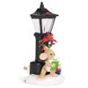 Roman 133497 Mouse Lamp Post Night Light Charming Tails, 7 inch, Multicolor view 3