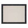 DesignOvation Beatrice Framed Linen Fabric Pinboard, 23" x 29", Distressed Black, Rustic Wall Organization view 2
