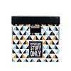 Clmentina Frog 000933 Storage Box, Cardboard, Imprtant Stuff Only, Single view 3