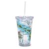 16 oz. Double Insulated BPA Free Acrylic Travel Tumbler with Straw (Hawaiian Islands Map) view 1