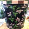 20 Gallon Hand Painted Galvanized Trash Can view 2