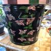 20 Gallon Hand Painted Galvanized Trash Can view 4
