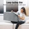 LightEase Post-Surgery Leg, Knee, Ankle Elevation Double Wedge Pillow, Memory Foam Leg Elevating Pillow for Injure, Sleeping, Foot Rest, Reduce Swelling view 4