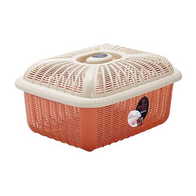 Egg Basket, Simple Modern Nordic Fruits Vegetable Storage Hamper For Kitchen Home Decoration (Color : Orange, Size : 30.523.514cm)