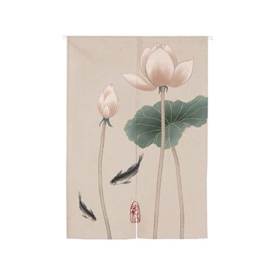Hanging Tapestry Door Curtain Panel Room Divider,cotton Linen Tapestry For Home Decoration,japanese Noren Doorway Curtain B 85x120cm(33x47inch)