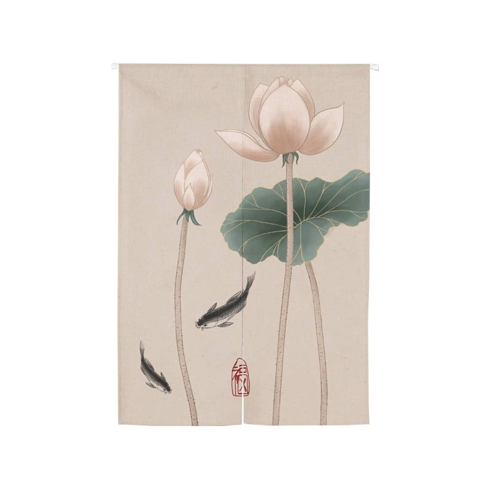 Hanging Tapestry Door Curtain Panel Room Divider,cotton Linen Tapestry For Home Decoration,japanese Noren Doorway Curtain B 85x120cm(33x47inch)