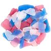 Red, White & Dark Blue Sea Glass 22oz Beach Glass for Crafts, Vase Fillers & Decor Bulk Tumbled SeaGlass Pieces for DIY Projects Recycled Seaglass for Home, Weddings & Art view 3