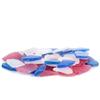 Red, White & Dark Blue Sea Glass 22oz Beach Glass for Crafts, Vase Fillers & Decor Bulk Tumbled SeaGlass Pieces for DIY Projects Recycled Seaglass for Home, Weddings & Art view 4