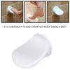 Corner Wall Shelves Shower Foot Rest Shaving Bathroom Foot Step Plastic Shower Foot Rest for Woman Shaving Legs (White) Toilet Stand view 3