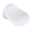 Corner Wall Shelves Shower Foot Rest Shaving Bathroom Foot Step Plastic Shower Foot Rest for Woman Shaving Legs (White) Toilet Stand view 4