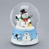 Roman Snoopy and Woodstock with Snowman Musical Snowdome 5.5 Inch Multicolor view 1